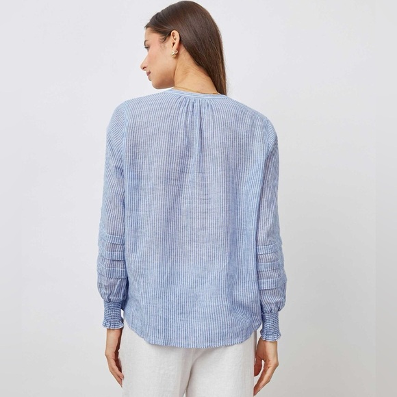 Rails Stripe Linen Caterina Top - Picture 12 of 12